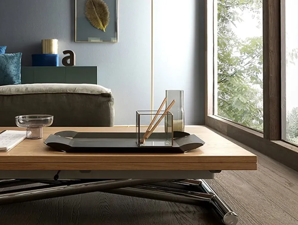 Altacom Tavolino Universe in melaminico a prezzo Outlet- Tavolini