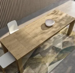 Fratelli Mirandola Tavolo Acheo * in legno Rettangolare allungabile scontato 30%- Tavoli