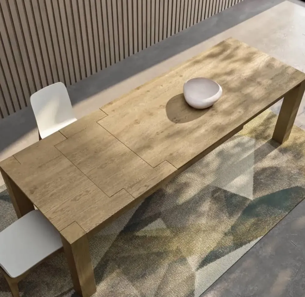 Fratelli Mirandola Tavolo Acheo * in legno Rettangolare allungabile scontato 30%- Tavoli