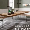 Tavolo Air allungabile 160x100 in OFFERTA OUTLET -41%^Lago Discount