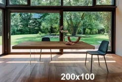 Lago Tavolo Air fisso 200x100 wildwood di scontato del 23%- Tavoli