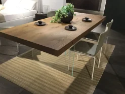 Tavolo Air in legno Fisso scontato 40%^Lago Discount