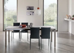 TAVOLO ALLUNGABILE FINITURA VINTAGE_mod. MIX QUADRO^Pozzoli Hot