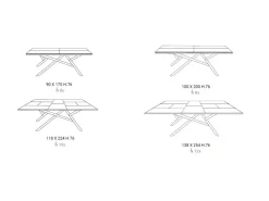 Tavolo allungabile Random^Ozzio Discount