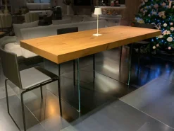 Tavolo allungabile Tavolo allungabile air 160/264x85 cm in wildwood  di a prezzo riservato^Lago