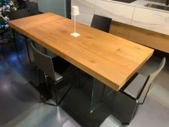 Tavolo allungabile Tavolo allungabile air 160/264x85 cm in wildwood  di a prezzo riservato^Lago