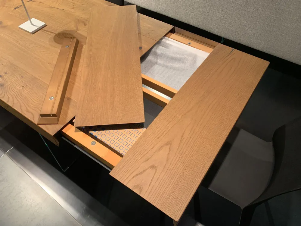 Tavolo allungabile Tavolo allungabile air 160/264x85 cm in wildwood di a prezzo riservato^Lago