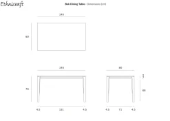 Outlet Tavolo Bok PREZZI OUTLET -26% Tavoli