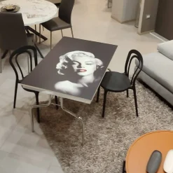 Sale Tavolo quadro tavolo a scomparsa marilyn PREZZI OUTLET -50% Tavoli