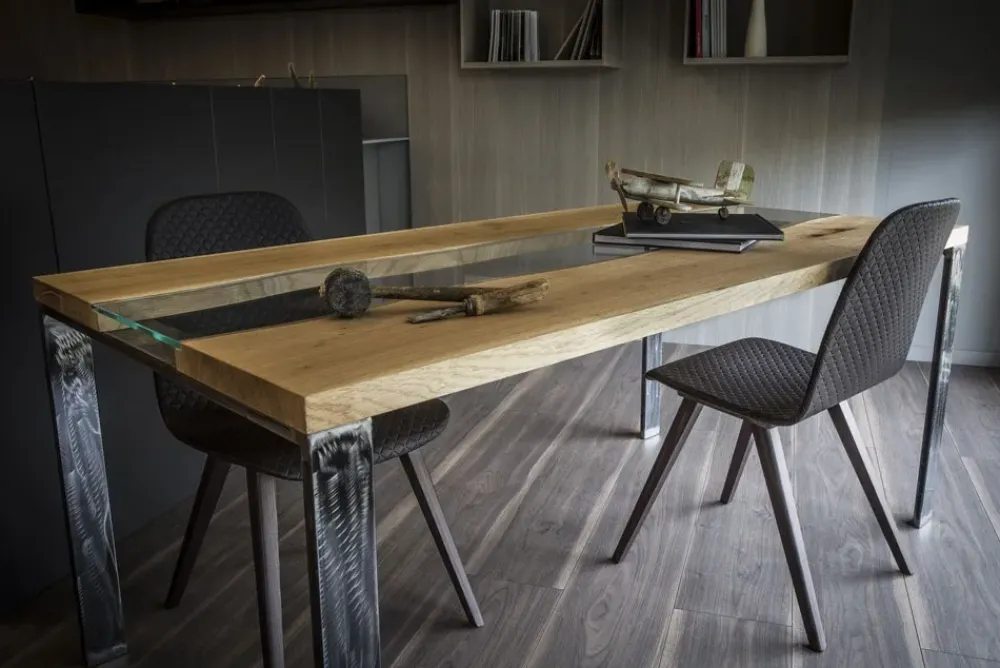 Artigianale TAVOLO Tavolo industrial SCONTATO 45%- Tavoli