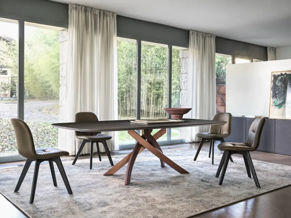 Tavolo Artistico in vetro Fisso scontato 20% Tavoli