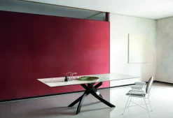 Tavolo Artistico in vetro Fisso scontato 20% Tavoli