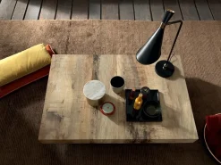 Tavolo Assist in legno rettangolare, allungabile e dal design moderno.^Altacom Discount