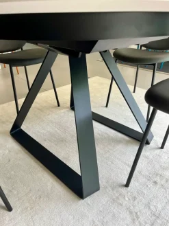 Clearance Tavolo Atlante in ceramica Rotondo allungabile Tavoli