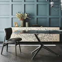 Cattelan Italia Tavolo Atlantis crystalart Cattelan a prezzo ribassato- Tavoli