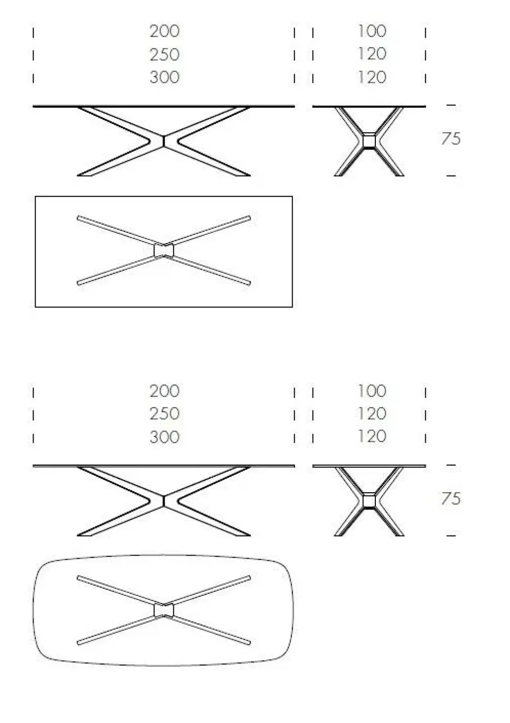 Tavolo Blade glass a prezzo ribassato^Tonin Casa Online