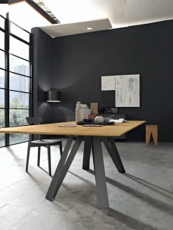 Tavolo Blade in legno Allungabile scontato 81%^Mobilia Web Sale