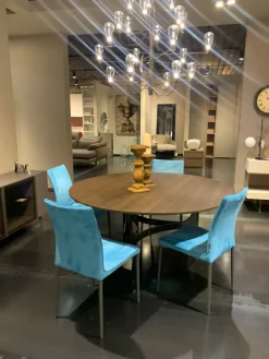 Bontempi Tavolo Universe 5276 rotondo PREZZI OUTLET -40%- Tavoli