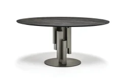 Tavolo in ceramica sagomata. Prezzo Outlet!^Cattelan Italia