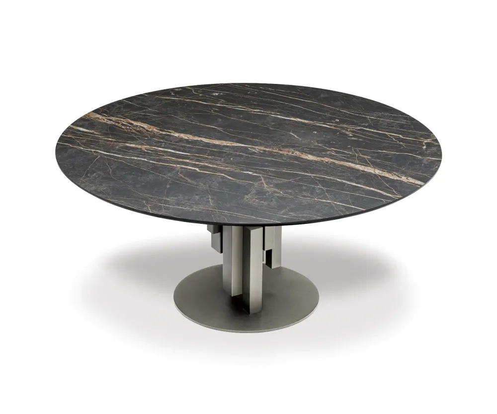 Tavolo in ceramica sagomata. Prezzo Outlet!^Cattelan Italia