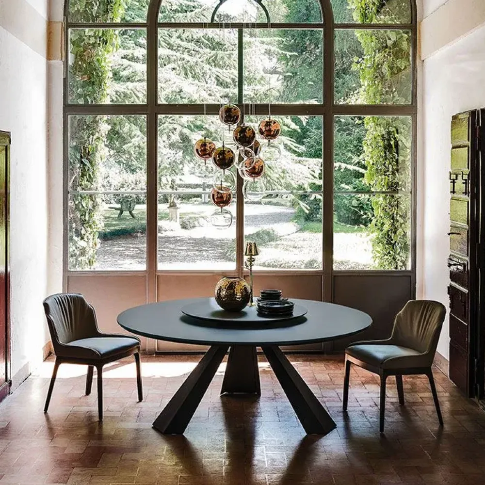 Cattelan Italia TAVOLO Cattelan Eliot round SCONTATO a PREZZI OUTLET- Tavoli