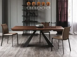 Online TAVOLO Cattelan Eliot wood SCONTATO a PREZZI OUTLET Tavoli