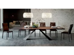 Online TAVOLO Cattelan Eliot wood SCONTATO a PREZZI OUTLET Tavoli
