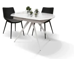 Sale Tavolo ceramica quadrato, statuario allungabile. a prezzo scontato. Tavoli