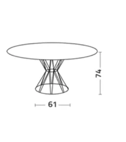 Clearance Tavolo Circus in OFFERTA OUTLET -31% Tavoli