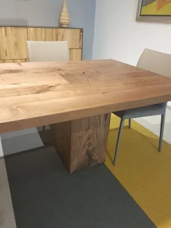 Tavolo con piano in legno rettangolare di a PREZZO OUTLET^Riva 1920 New