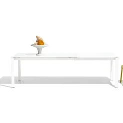 New Tavolo con piano in vetro rettangolare di a PREZZO OUTLET Tavoli