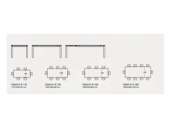 TAVOLO Baron SCONTATO a PREZZI OUTLET affrettati^Connubia Online