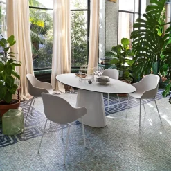 Best TAVOLO  Ellisse ovale SCONTATO a PREZZI OUTLET Tavoli