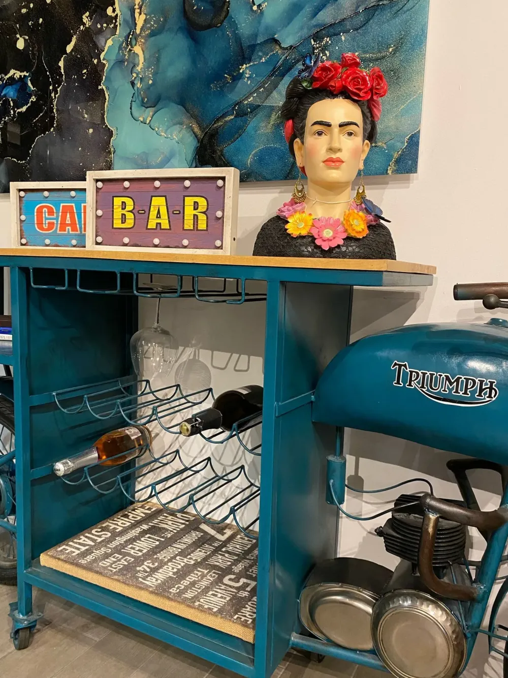 Collezione esclusiva Tavolo consolle modello Bar moto in Offerta Outlet- Consolle