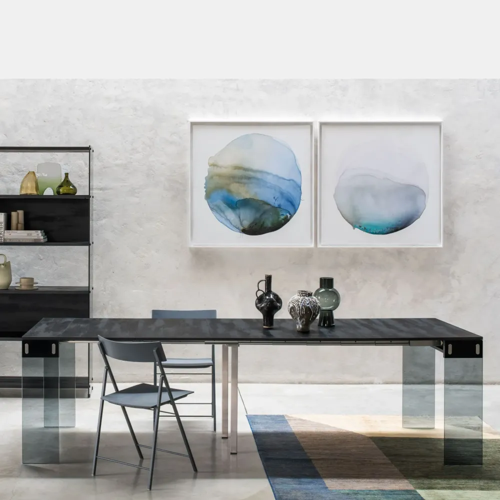 Tavolo consolle modello City a prezzo Outlet^Pezzani