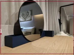 Discount Tavolo consolle modello Ninfea con specchio a prezzo scontato Consolle