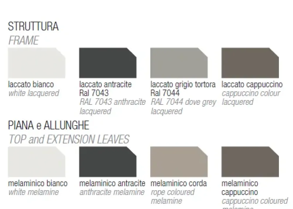 Zamagna Tavolo consolle modello Tab a prezzo Outlet- Consolle