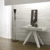 Tavolo consolle modello Tavolo-consolle mod.joker con 5 prolunghe in promo-sconto del 40% a prezzo scontato^Zamagna