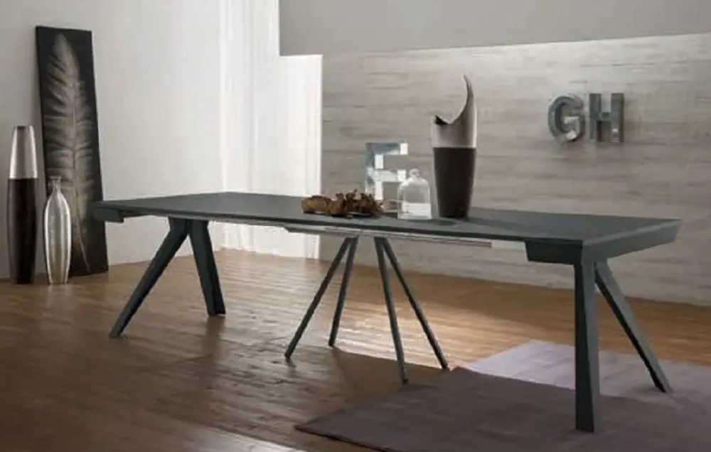 Tavolo consolle modello Tavolo-consolle mod.joker con 5 prolunghe in promo-sconto del 40% a prezzo scontato^Zamagna