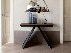 Tonin Casa Tavolo consolle modello Ventaglio a prezzo scontato- Consolle