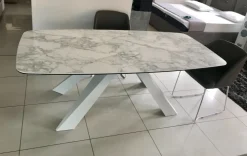 Friulsedie Tavolo Cosmo in marmo Fisso- Tavoli