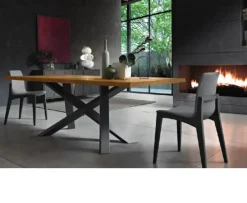 Tavolo Crossing in legno Fisso scontato 50%^FGF Mobili Best