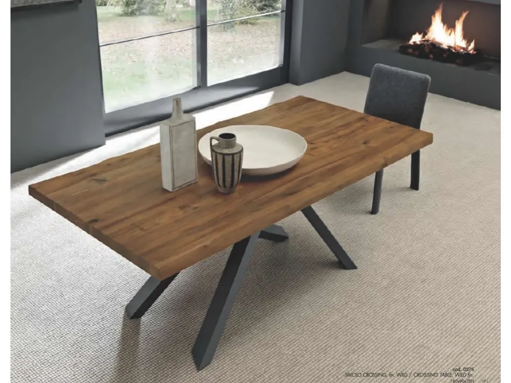 Sale Tavolo Crossing in OFFERTA OUTLET Tavoli