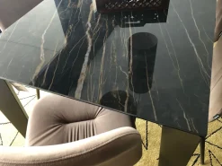 Tavolo Cruz in ceramica Rettangolare allungabile scontato 44%^Bontempi Hot