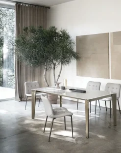 Bontempi Tavolo Cruz in OFFERTA OUTLET -37%- Tavoli