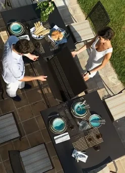 Tavolo da giardino Tavolo valentino allungabile 220/300 a marchio a prezzo ribassato^Vermobil Discount