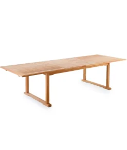 Md work Tavolo da giardino Tavolo allungabile vero teak a marchio a prezzo scontato- Tavoli Da Giardino