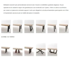 Devina Nais TAVOLO Dakota SCONTATO a PREZZI OUTLET- Tavoli