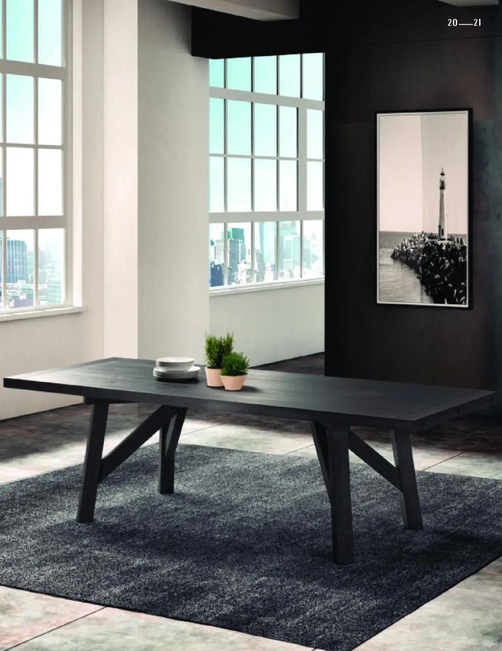 Tavolo Bridge PREZZI OUTLET^Domus Arte Sale