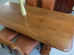 Tavolo E 4 sedie gobbi in legno Fisso^Artigianale Best